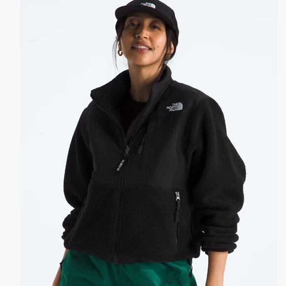 The North Face Jackets & Blazers - The North Face Sweater Womens Extra Small Black Denali Cozy Fleece Jacket Hike